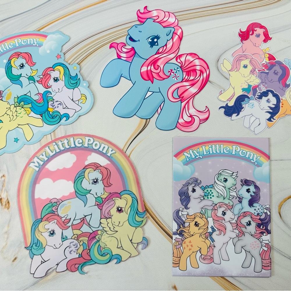 My Little Pony Large Vinyl Stickers – Magical Set of 5